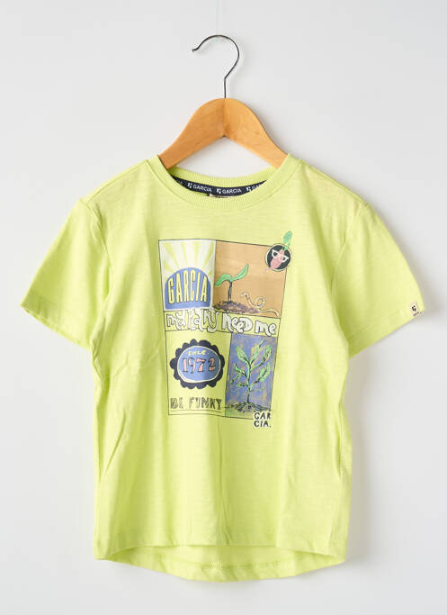 T-shirt vert GARCIA pour garçon