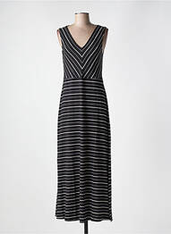 Robe longue sans manche sans manche noir STREET ONE femme