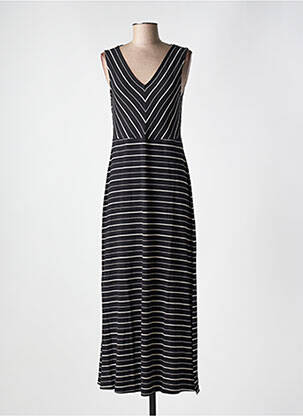 Robe longue sans manche sans manche noir STREET ONE femme