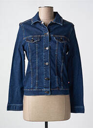 Veste casual poches bleu BREIZH ANGEL femme