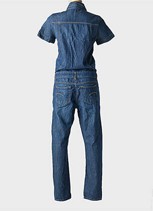 Combi-pantalon fermeture pressionnée manches courtes bleu G STAR fille