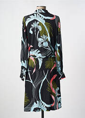 Robe mi-longue noir GEISHA pour femme seconde vue