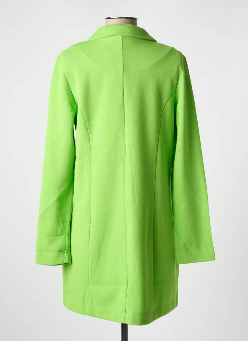 Manteau long coupe cintrée sans capuche vert STREET ONE femme
