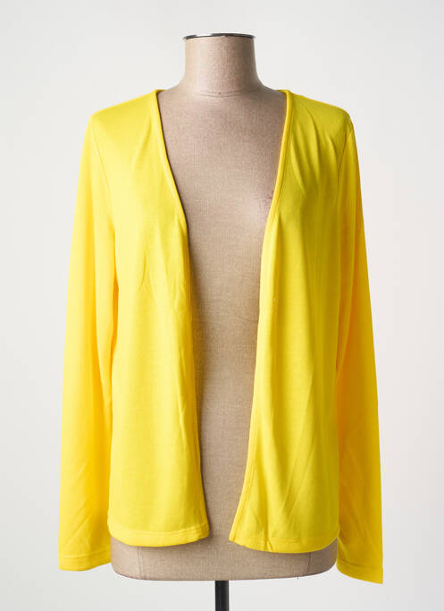 Gilet manches longues jaune STREET ONE pour femme