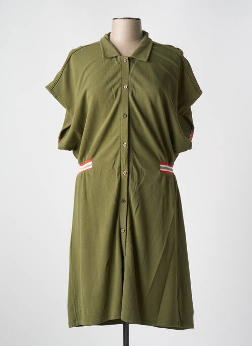 Robe mi-longue vert J&JOY pour femme