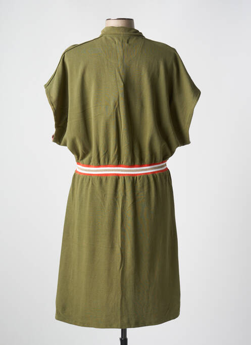 Robe mi-longue vert J&JOY pour femme