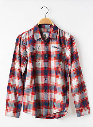 Chemise manches longues manches longues orange GARCIA garçon