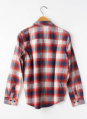 Chemise manches longues manches longues orange GARCIA garçon
