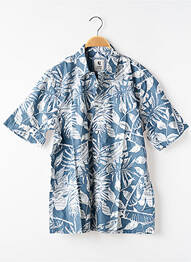 Chemise manches courtes imprimé tie and dye bleu GARCIA garcon