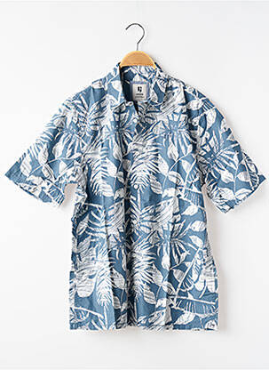 Chemise manches courtes imprimé tie and dye bleu GARCIA garcon