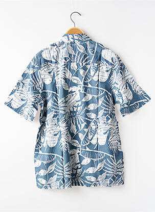 Chemise manches courtes imprimé tie and dye bleu GARCIA garcon