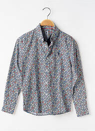 Chemise manches longues manches longues noir J&JOY garcon