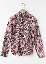 Chemise manches longues manches longues orange J&JOY garcon