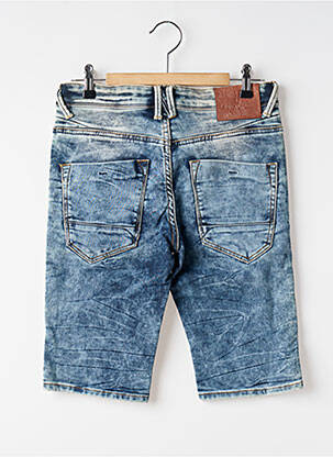 Bermuda tissage denim taille ajustable bleu GARCIA garcon