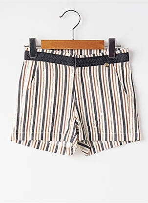 Short poches taille ajustable beige IKKS fille