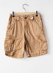 Bermuda marron J&JOY pour garçon seconde vue