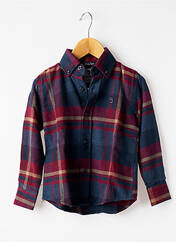 Chemise manches longues bleu J&JOY pour garçon seconde vue