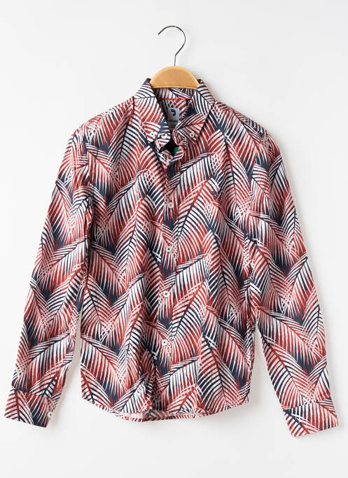 Chemise manches longues manches longues orange J&JOY garcon