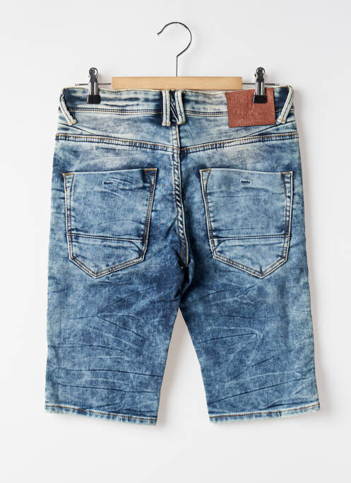 Bermuda tissage denim taille ajustable bleu GARCIA garcon
