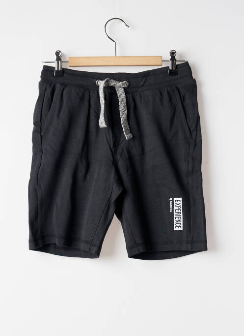 Short stretch taille élastique noir GARCIA garcon