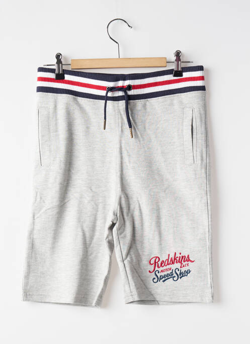 Bermuda gris REDSKINS pour garçon