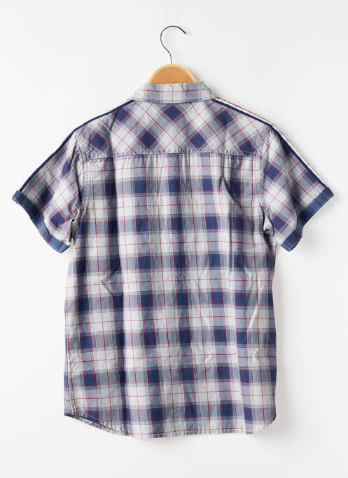 Chemise manches courtes bleu GUESS pour garçon