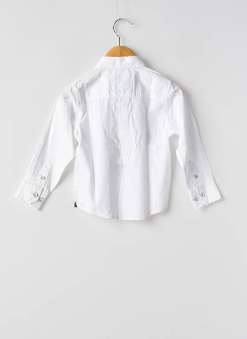 Chemise manches longues blanc GARCIA garçon