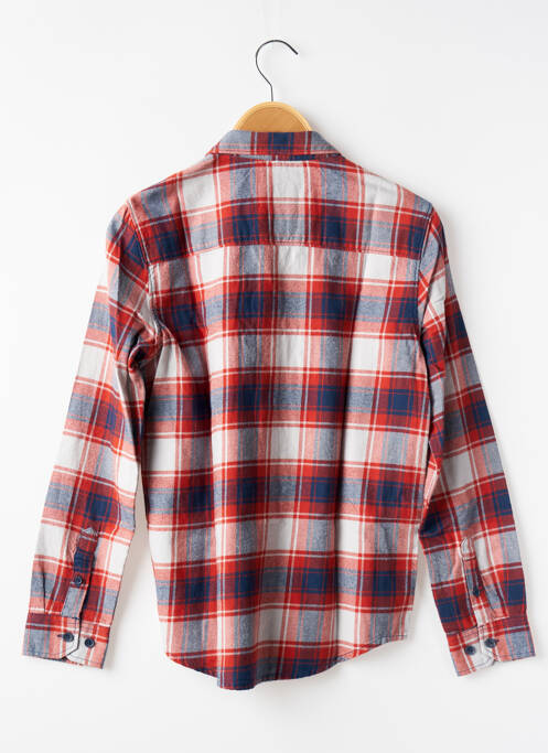 Chemise manches longues orange GARCIA garçon