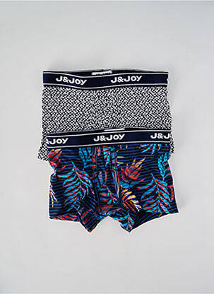 Boxer bleu J&JOY pour garçon