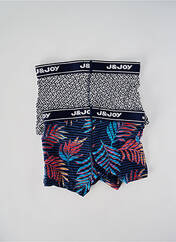 Boxer bleu J&JOY pour garçon seconde vue