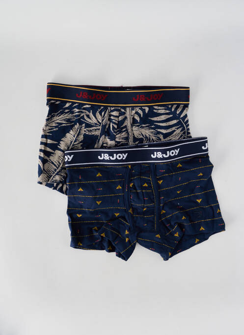 Boxer bleu J&JOY pour garçon