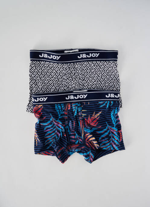 Boxer bleu J&JOY pour garçon