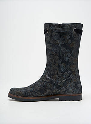Bottes impression talon bas gris ROMAGNOLI fille