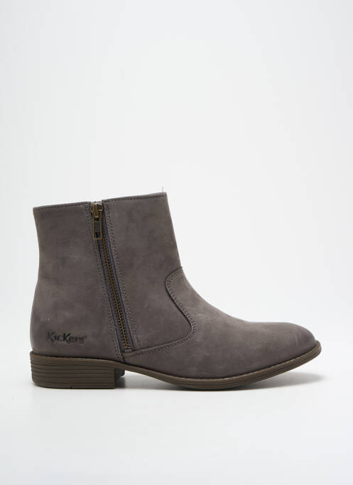 Bottines/Boots gris KICKERS pour femme