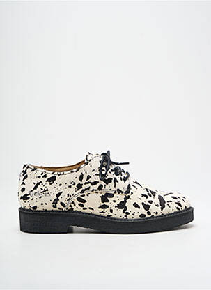 Derbies impression talon plat jusqu'à 3cm beige KICKERS femme