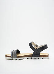 Sandales/Nu pieds noir BOPY pour fille seconde vue