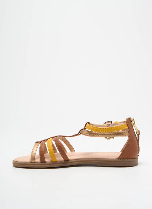 Sandales/Nu pieds jaune GEOX pour fille