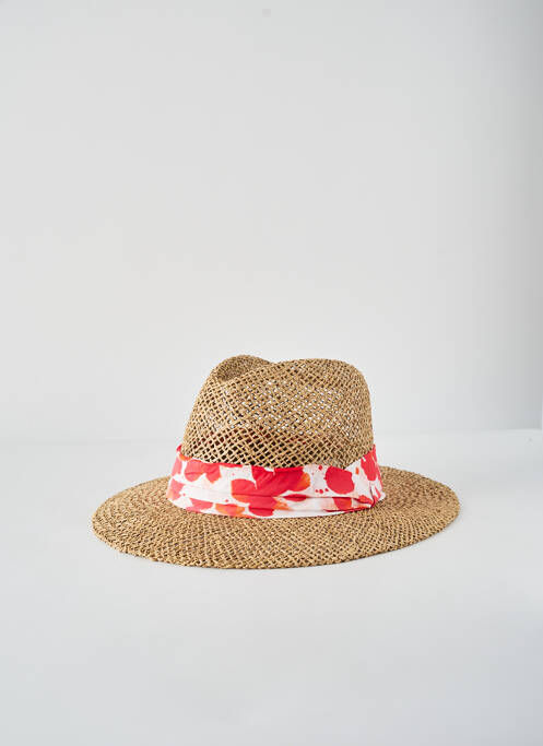 Chapeau rouge SEEBERGER pour femme