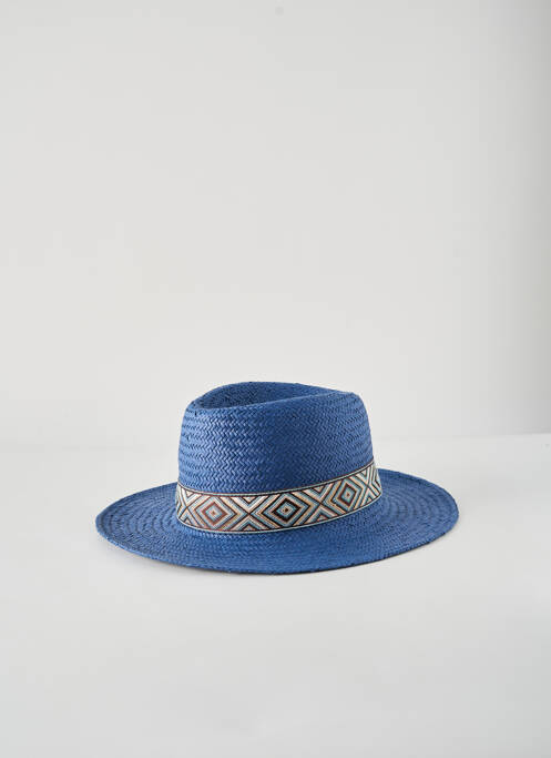 Chapeau imprimé fantaisie bleu MIRALLES homme