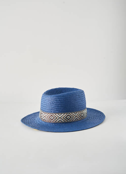 Chapeau imprimé fantaisie bleu MIRALLES homme