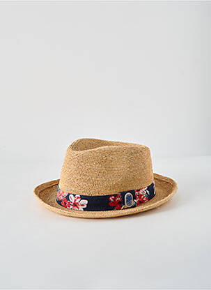 Chapeau imprimé fleurs bleu STETSON homme