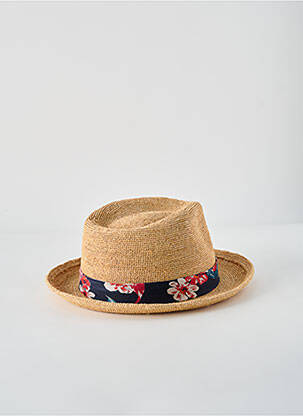 Chapeau tissage popeline bleu STETSON homme