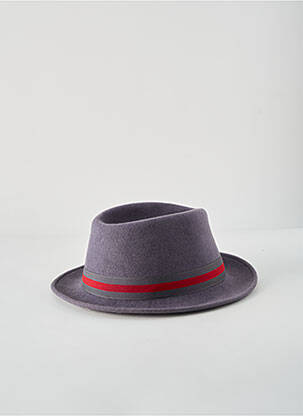 Chapeau gris BERNAL HATS homme