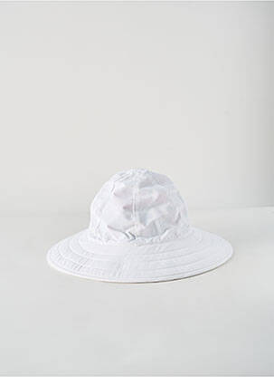 Chapeau blanc TAFFTA femme