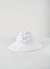 Chapeau blanc TAFFTA pour femme seconde vue