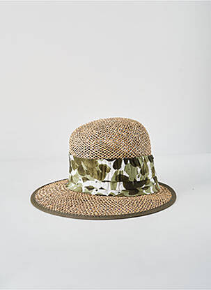 Chapeau vert SEEBERGER femme