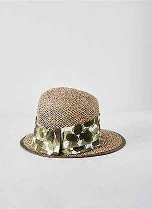 Chapeau vert SEEBERGER femme