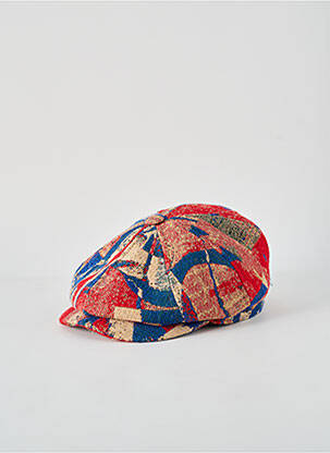 Casquette doublure rouge STETSON homme