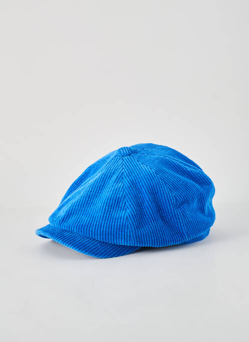 Casquette tissage velours bleu STETSON homme