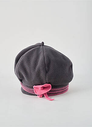 Bonnet forme béret gris SHANTIK femme